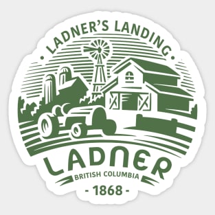 Ladner's Landing Sticker